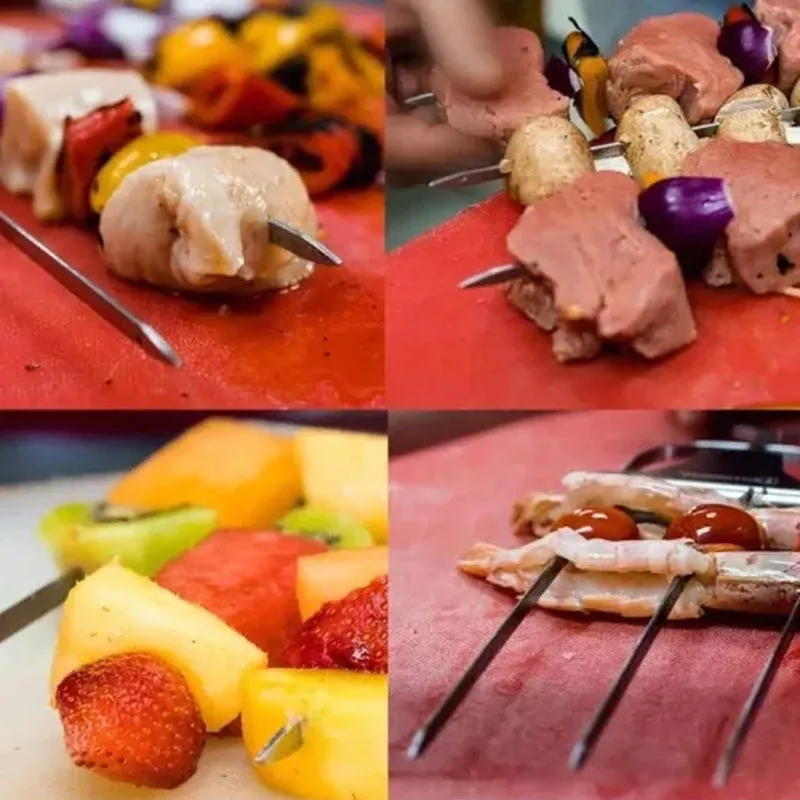 MasterGrill 3 Way Grill Skewers - GrillSavant