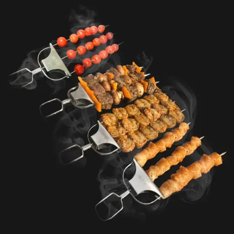 MasterGrill 3 Way Grill Skewers - GrillSavant