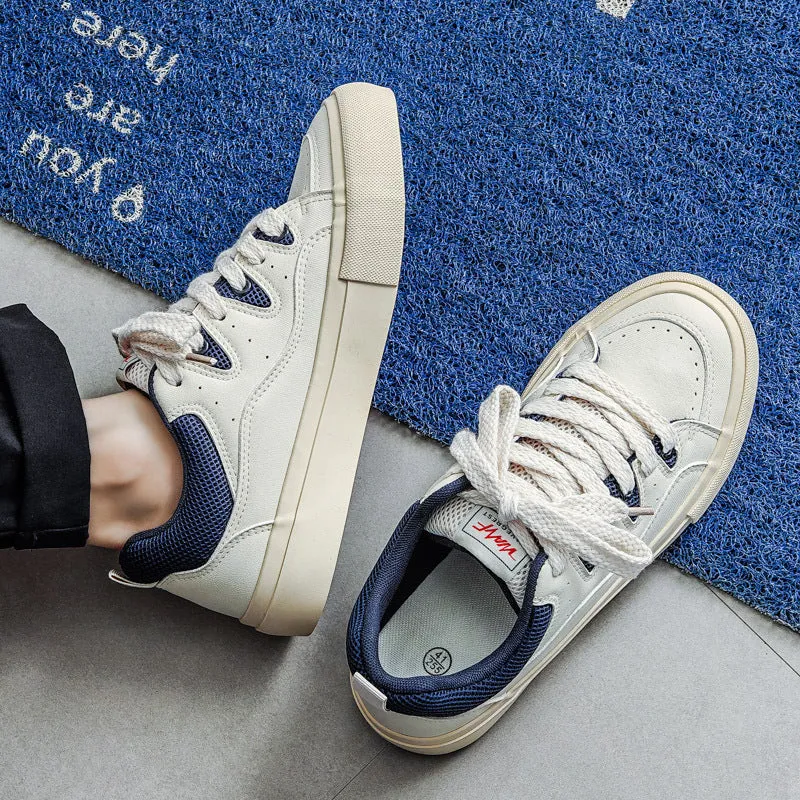 Men Fashion Breathable Flat Casual Skate Shoes