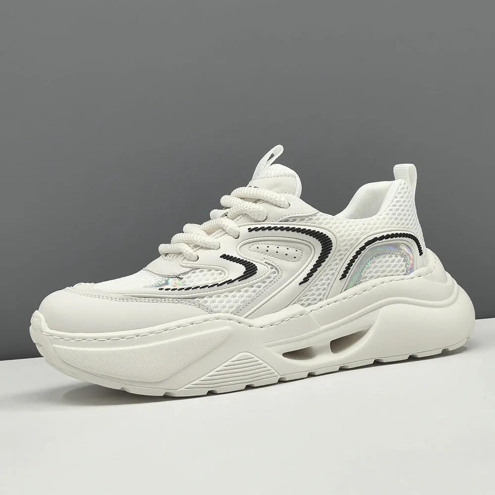 Men Stylish Breathable Mesh Casual Sneakers