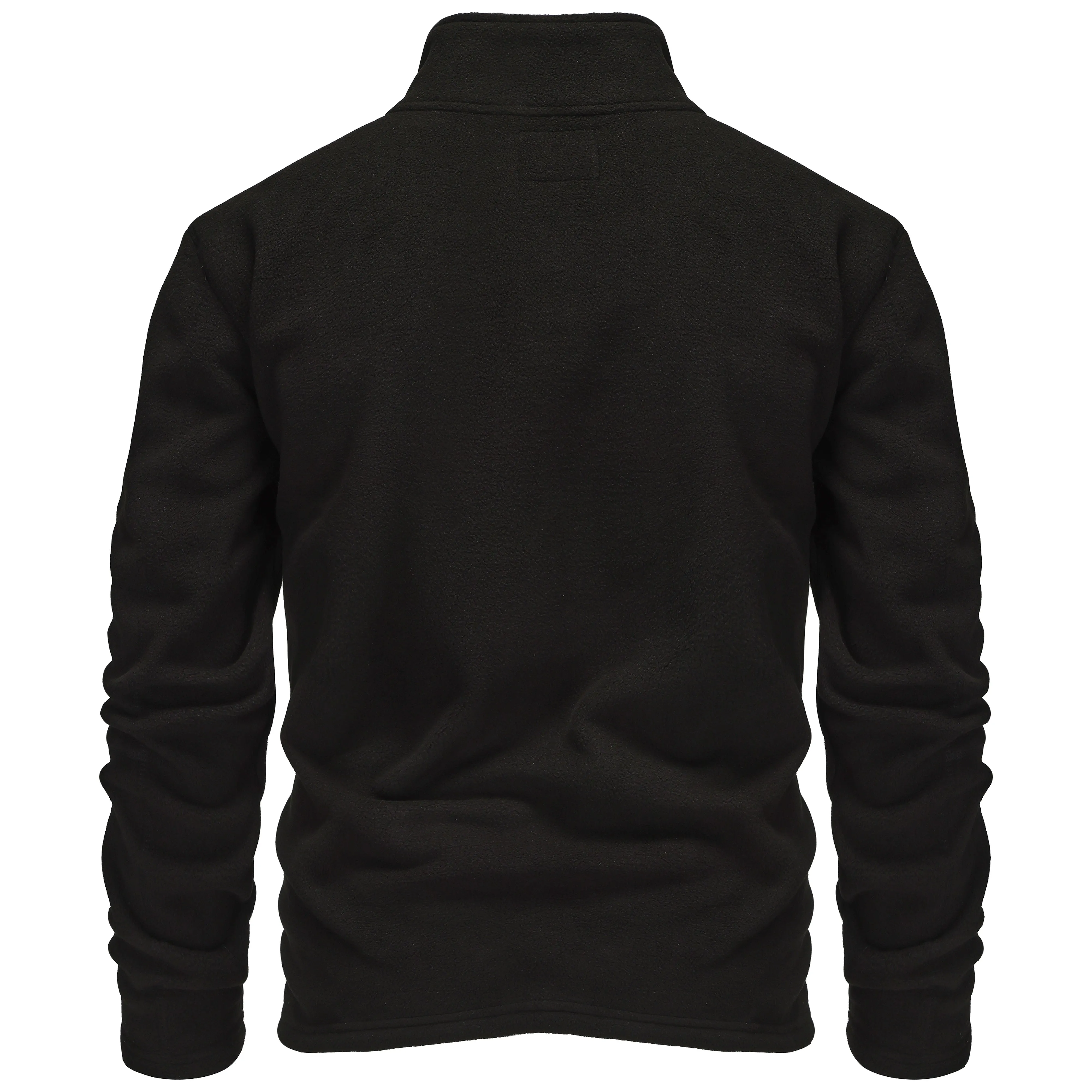 Mens 1/4 Zip Fleece Jumper - Navy