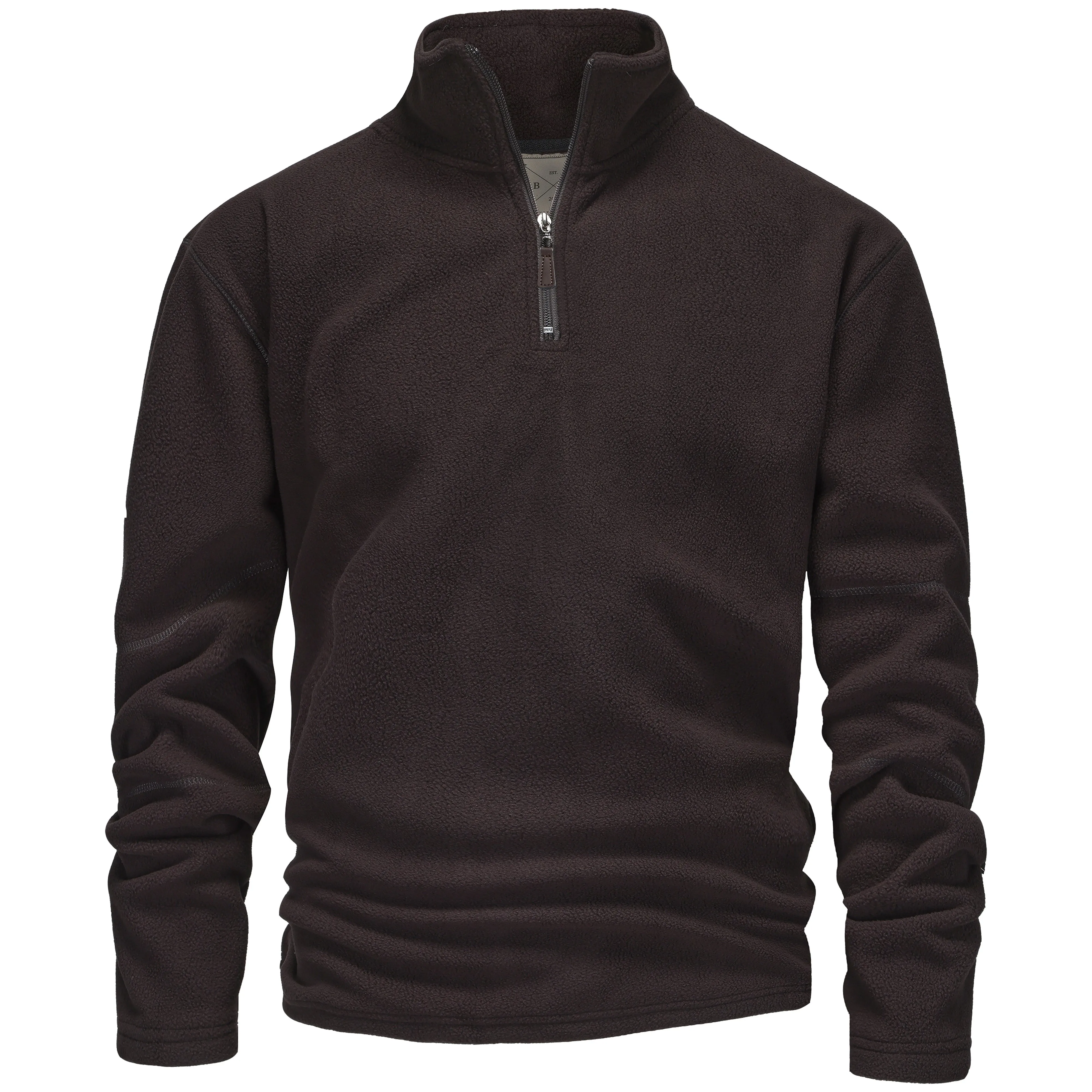 Mens 1/4 Zip Fleece Jumper - Navy