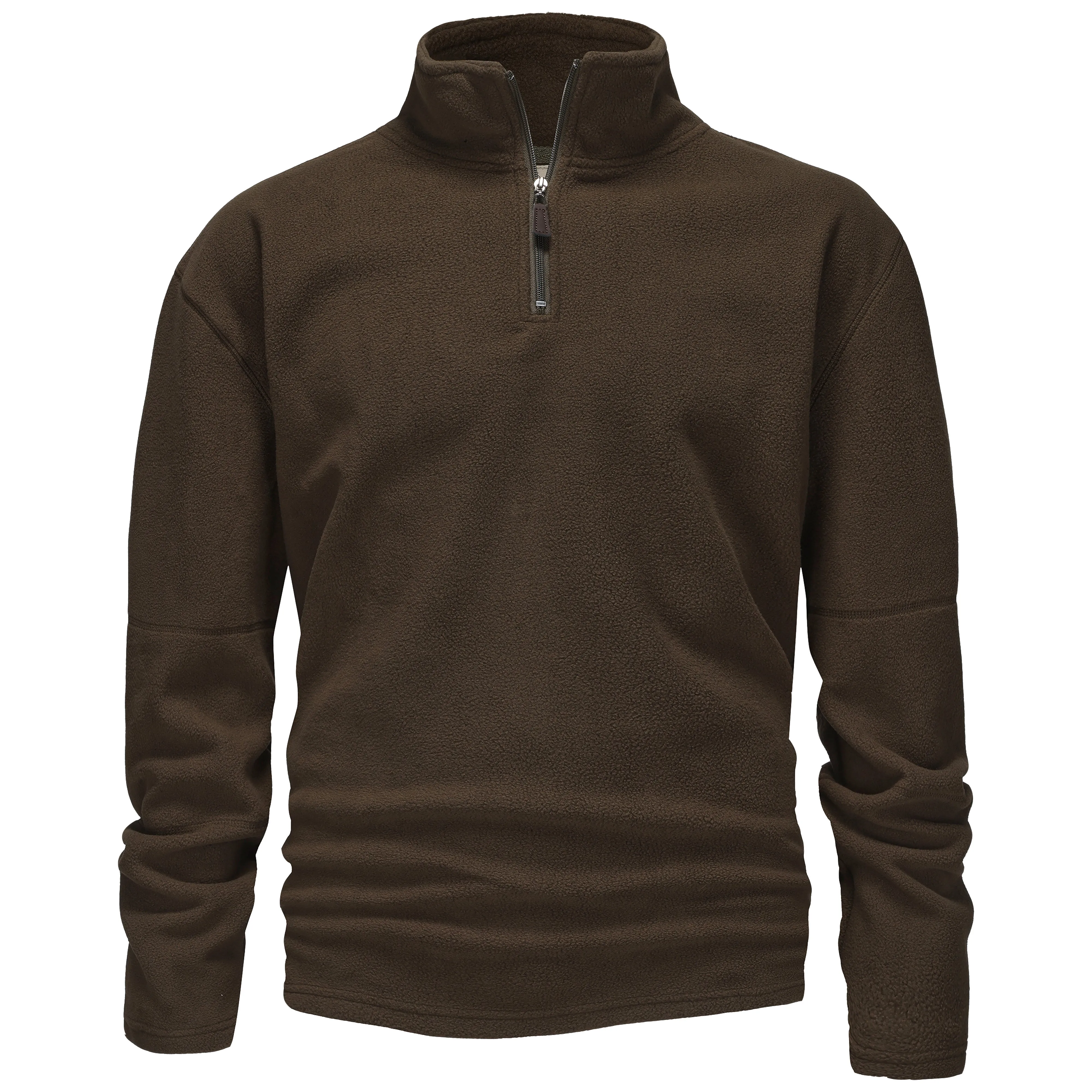 Mens 1/4 Zip Fleece Jumper - Navy