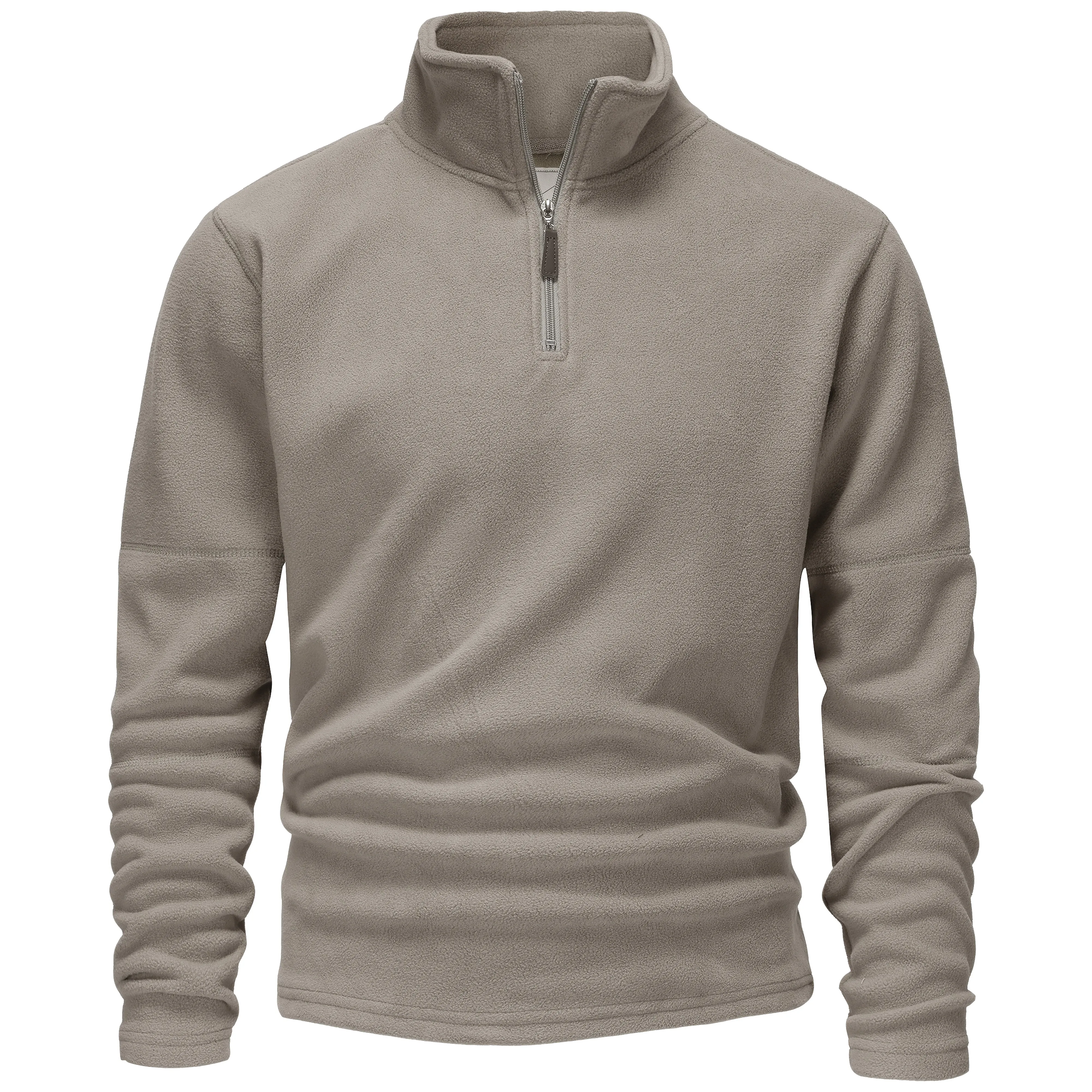 Mens 1/4 Zip Fleece Jumper - Navy