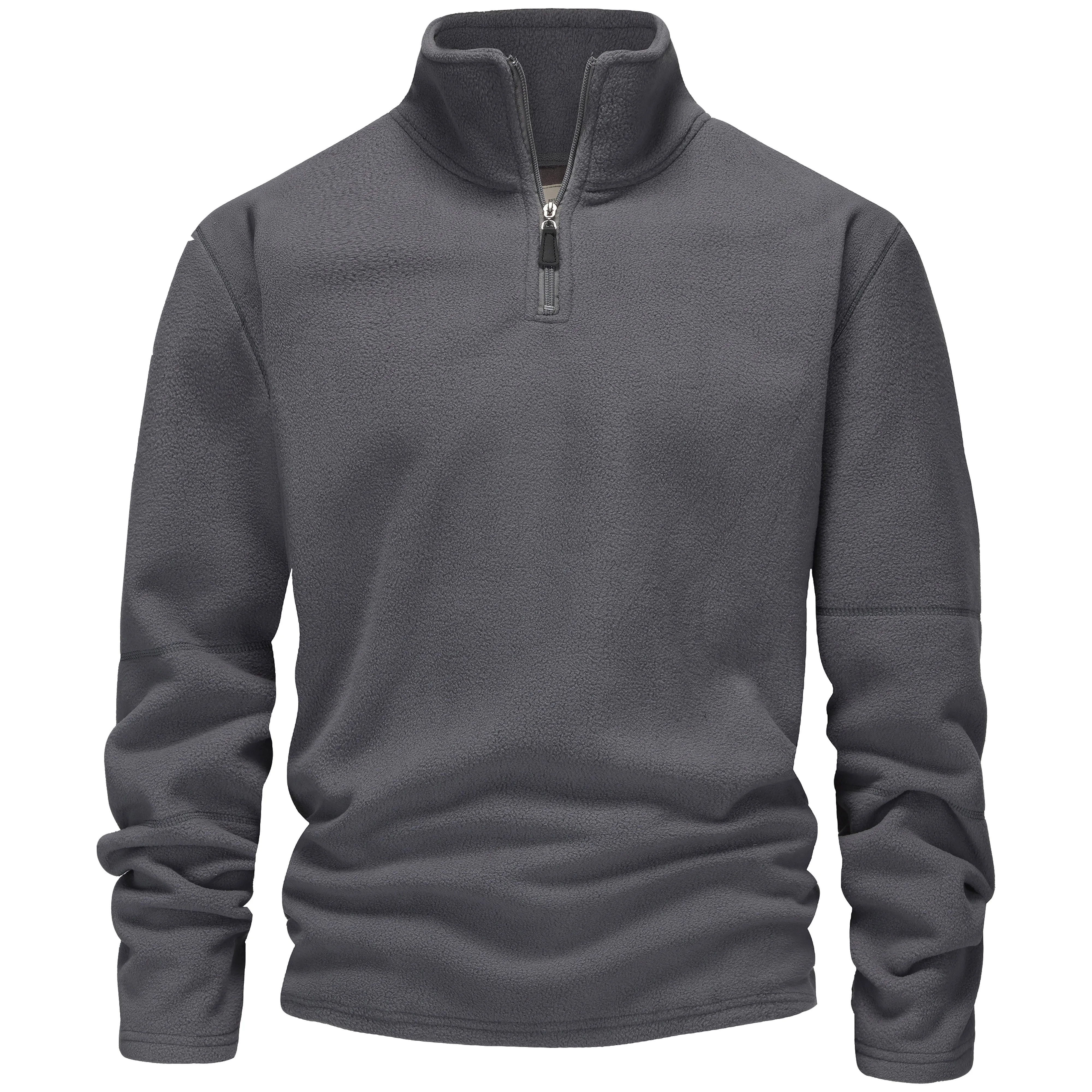 Mens 1/4 Zip Fleece Jumper - Navy