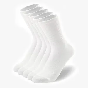Men's Crew Socks 5-Pack - Black & White