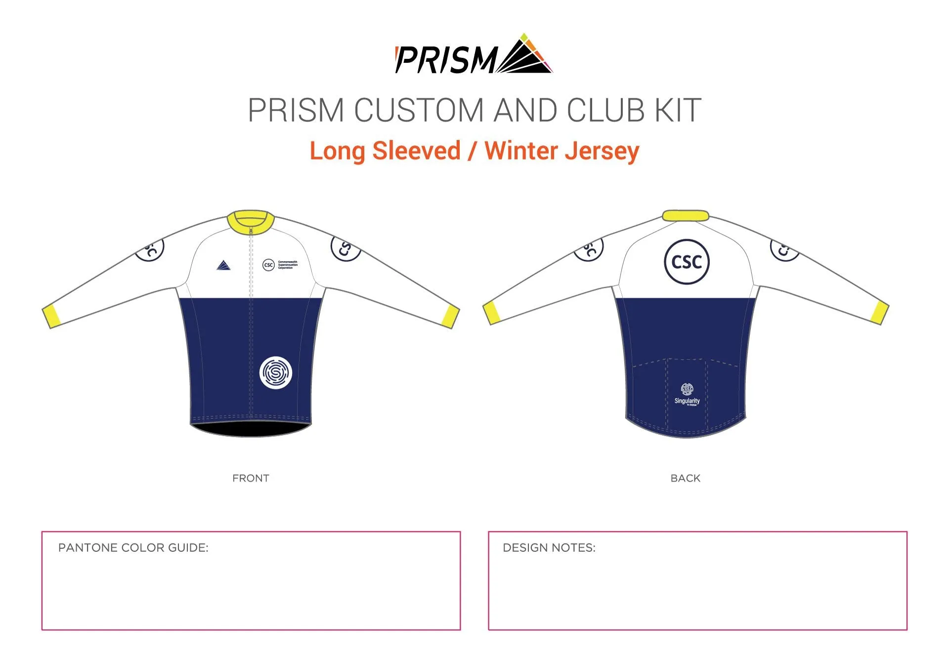 Men's Grand Tour Winter Jersey
