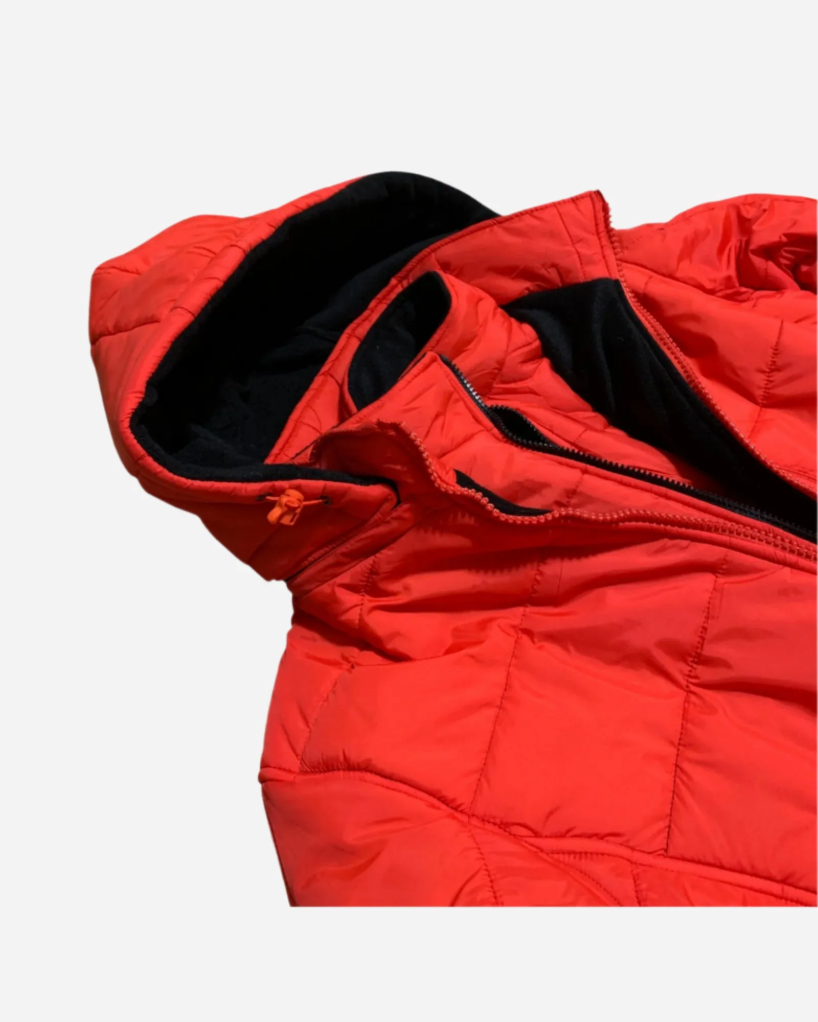 Men's Heavy Padded Full Fleece Insulated Negative Degree Winter Coat Jacket (Removable Storm Hood)