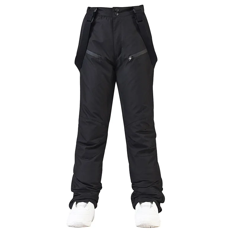 Men's Insulated Outdoor Sports Winter Snow Pants Ski Bibs
