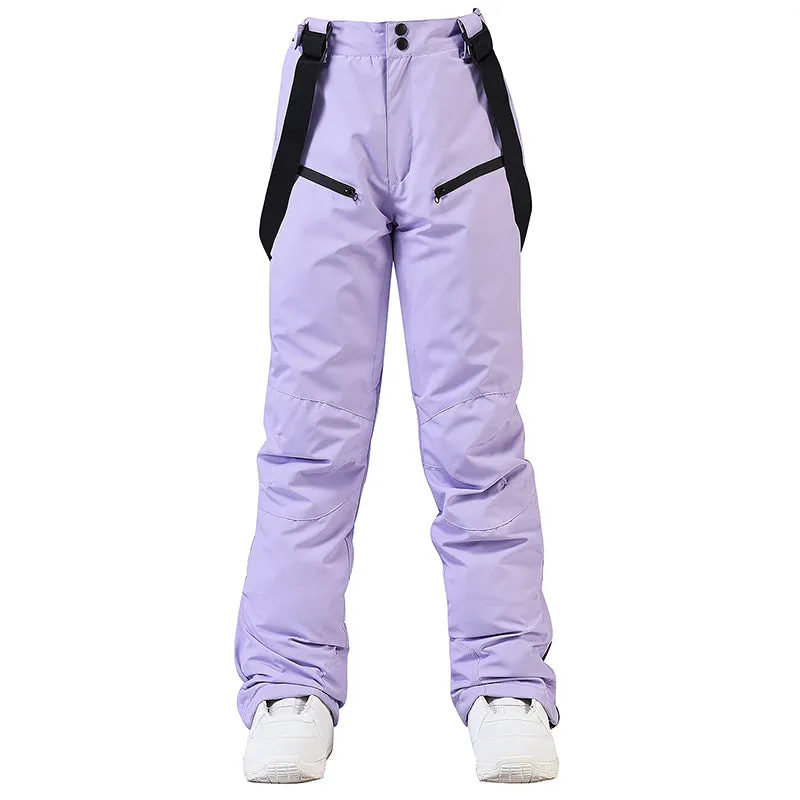 Men's Insulated Outdoor Sports Winter Snow Pants Ski Bibs