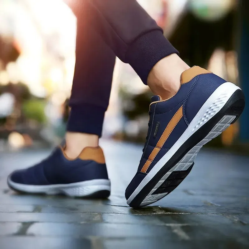 Mens Non Slip Walking Sneakers for Leisure and Sports