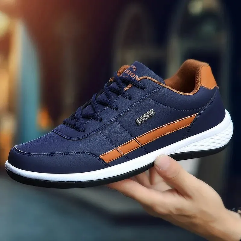 Mens Non Slip Walking Sneakers for Leisure and Sports