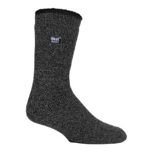 Mens Outdoor Knee High Thermal Merino Wool Socks for Winter