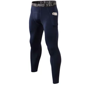Mens Sports Thermal Leggings Compression Base Layer Tights
