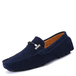 Men's Spring Genuine Handmade Stitching Soft Bottom Men's Shoes