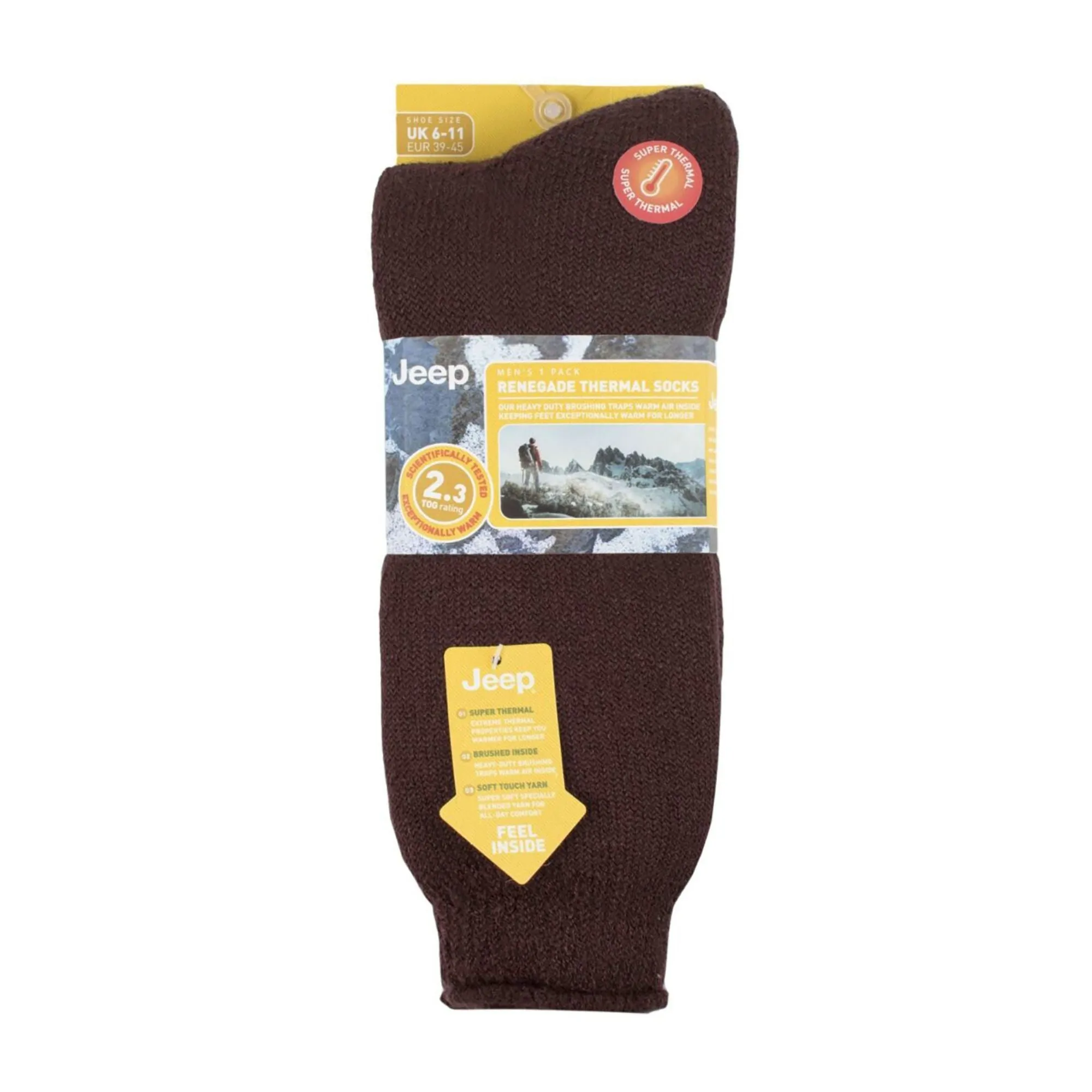 Men's Thermal Boot Socks | Warm Heavy Duty Socks for Winter