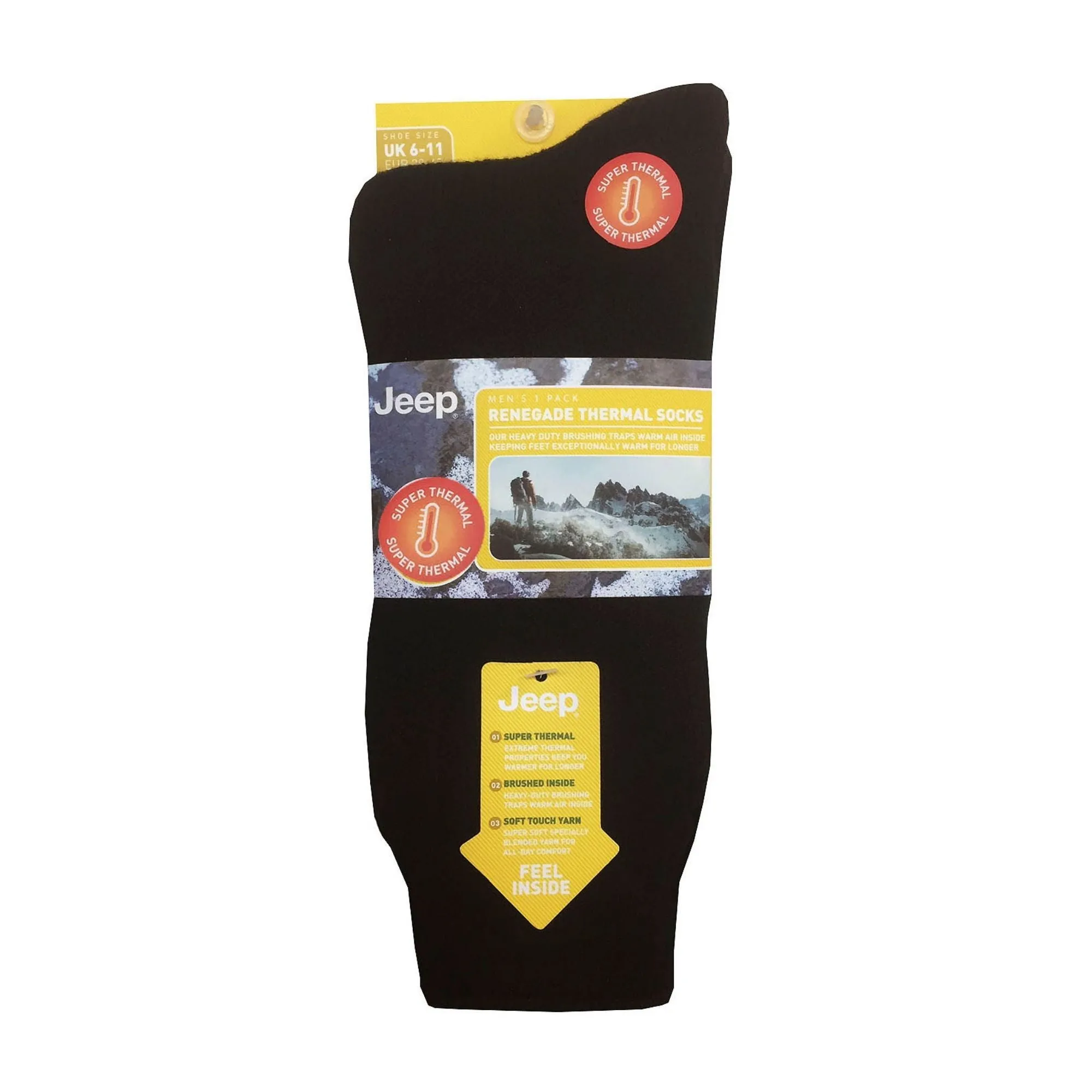 Men's Thermal Boot Socks | Warm Heavy Duty Socks for Winter