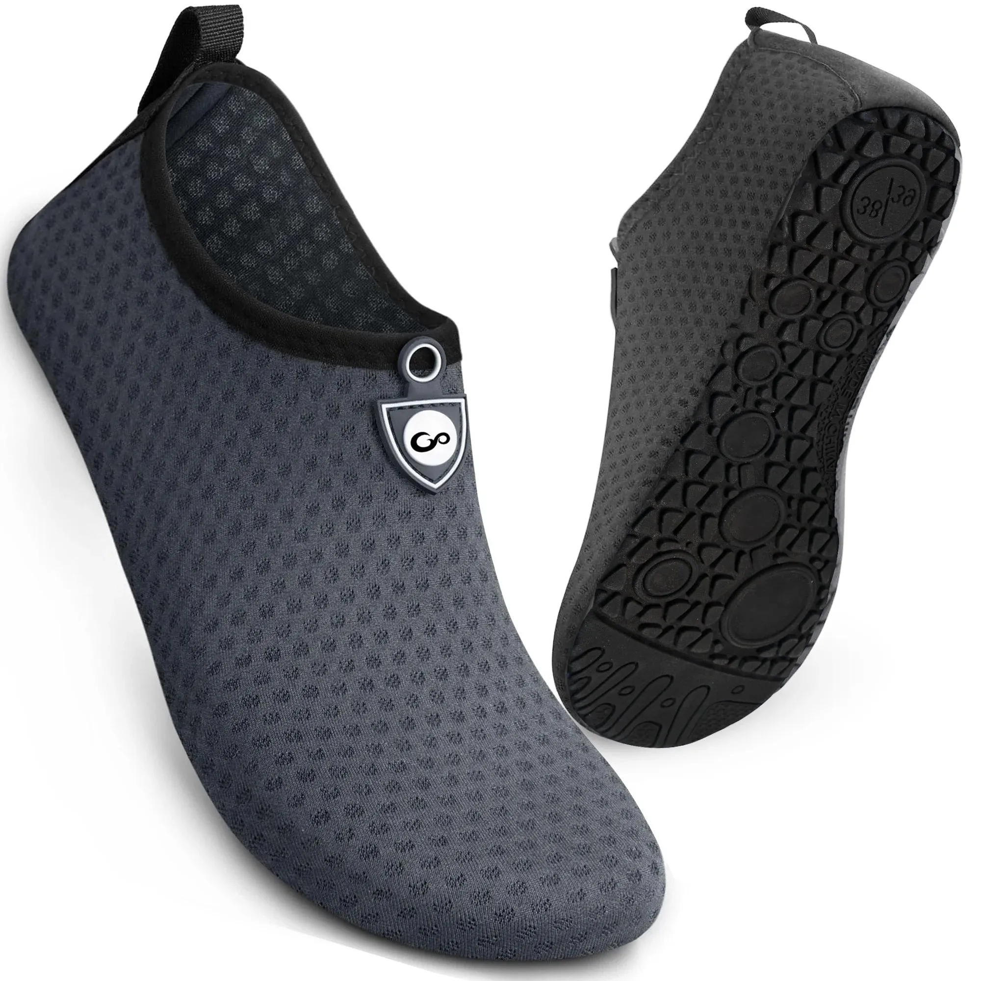 Mens Womens Water Shoes Lightweight Breathable Quick Dry Outdoor Beach Swim Shoes
