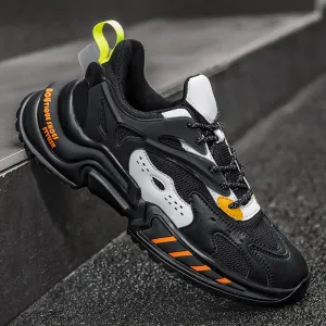 Mesh Running Casual Sneakers Breathable Coconut Daddy Shoes