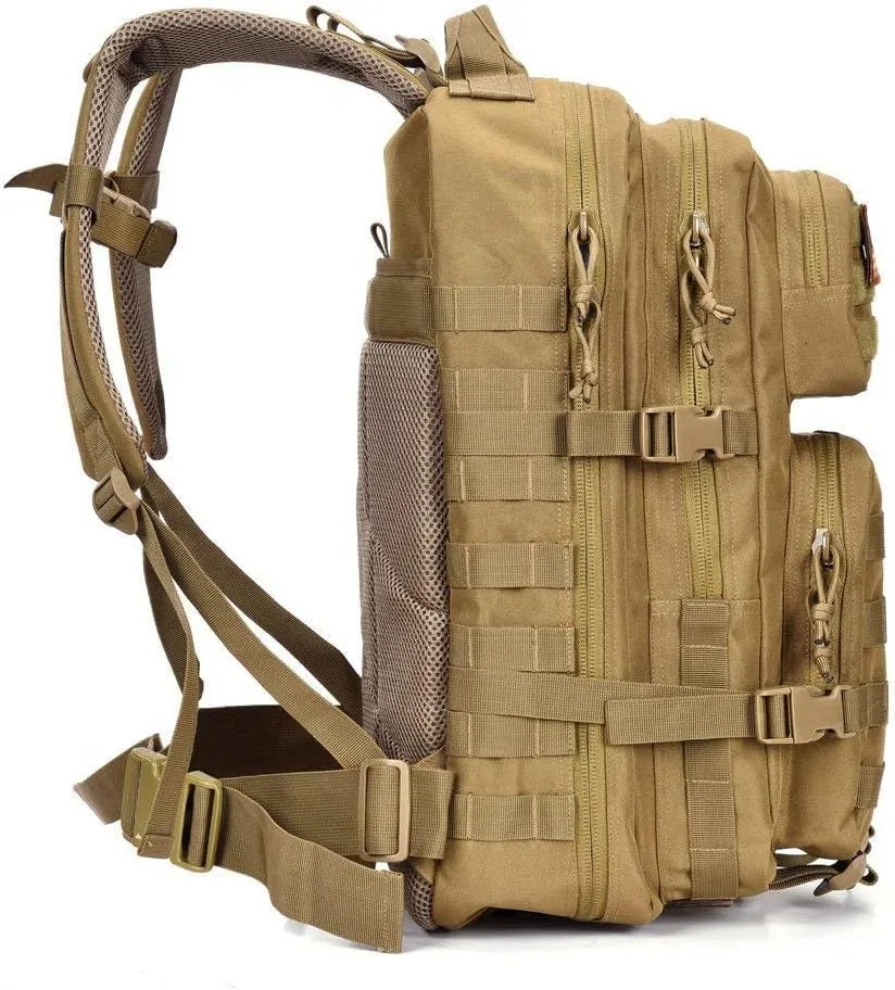 Military Molle Tactical Backpack, 3-Day Assault Pack with hydration compatibility