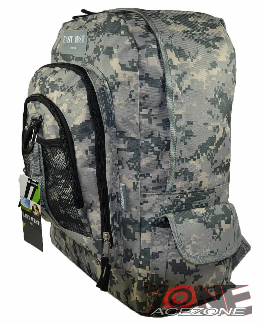 Miltary Backpack East West USA Hunting Camping Hiking Outdoor BC104 ACU CAMO