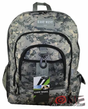 Miltary Backpack East West USA Hunting Camping Hiking Outdoor BC104 ACU CAMO