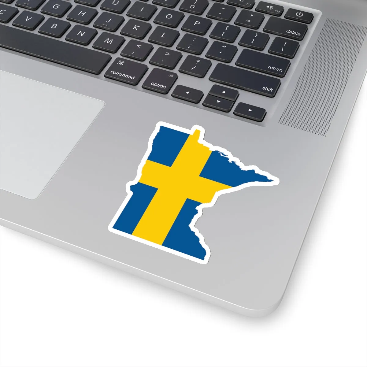 Minnesota Swedish Flag Sticker