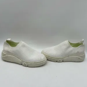 Mix No. 6 IDINE White Stretch Knit Round Toe Tread Sole Sneakers, Women’s 11M - Very Good