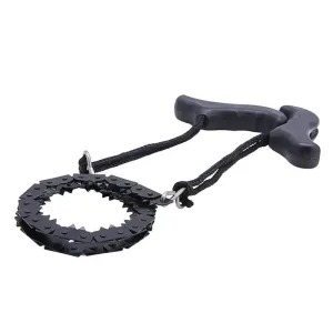 MOONBIFFY Heavy Duty Portable Hand Chainsaw - Carbon Steel, 19"
