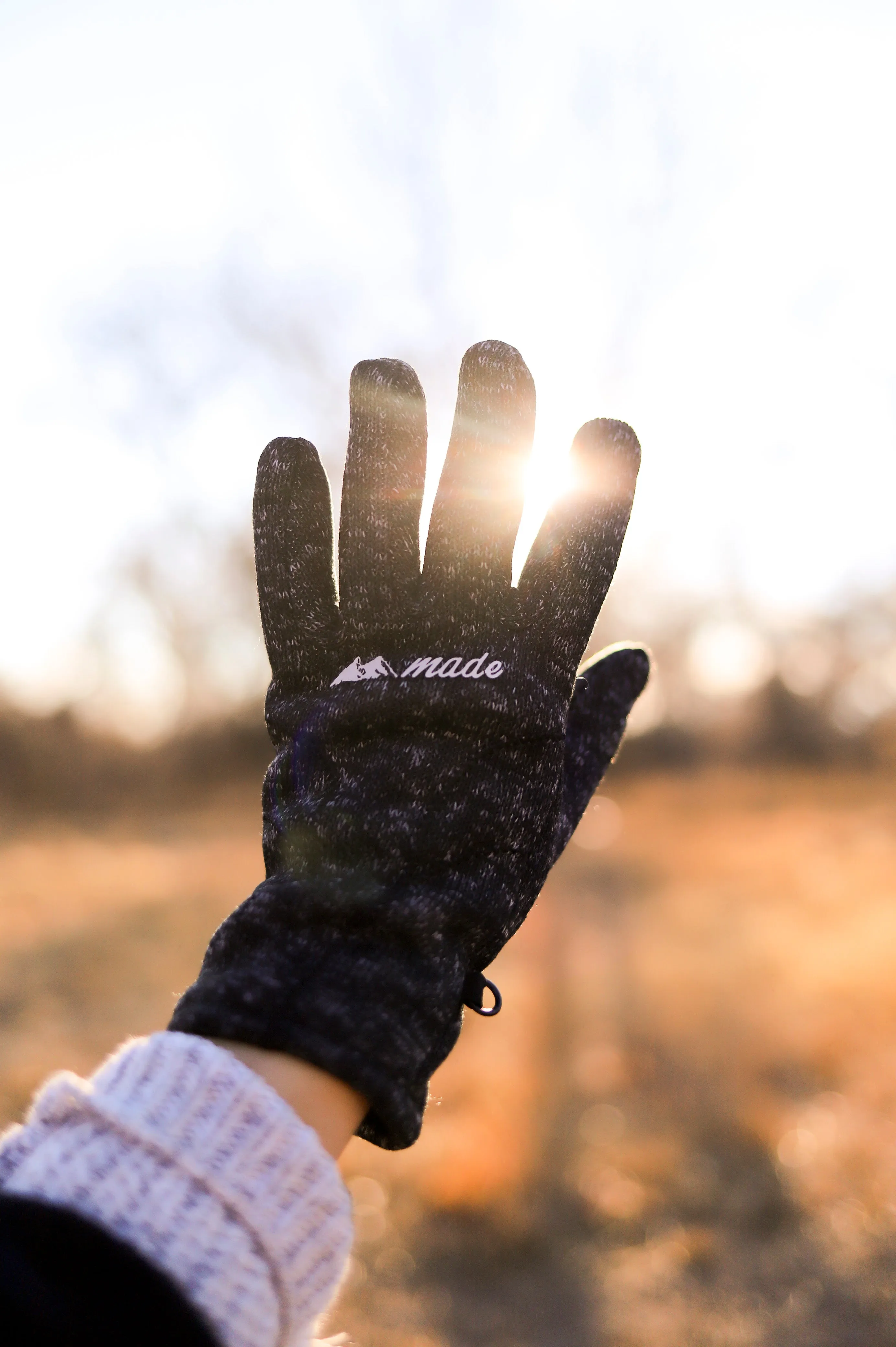 Mountain Made Knit Gloves For Men and Women
