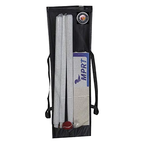 MPRT Wooden Cricket Kit for Tennis Ball Combo for Age Group 12-14 Years, Size 5, Wood