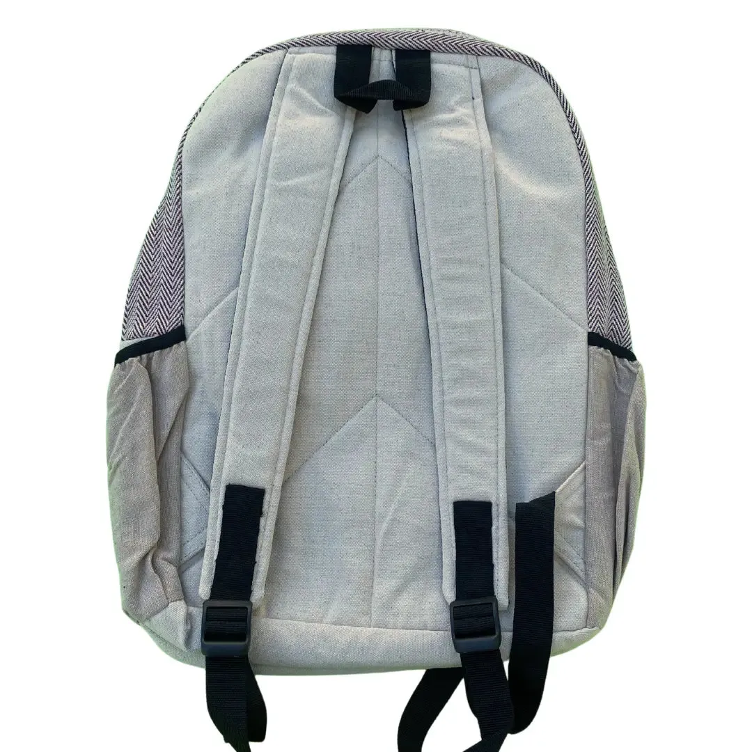 Multi-Color Hemp Backpack - Pure Himalayan Hemp (THC Free)