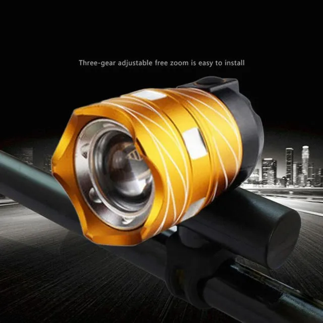 MUQGEW USB Rechargeable XML T6 LED Bicycle Bike