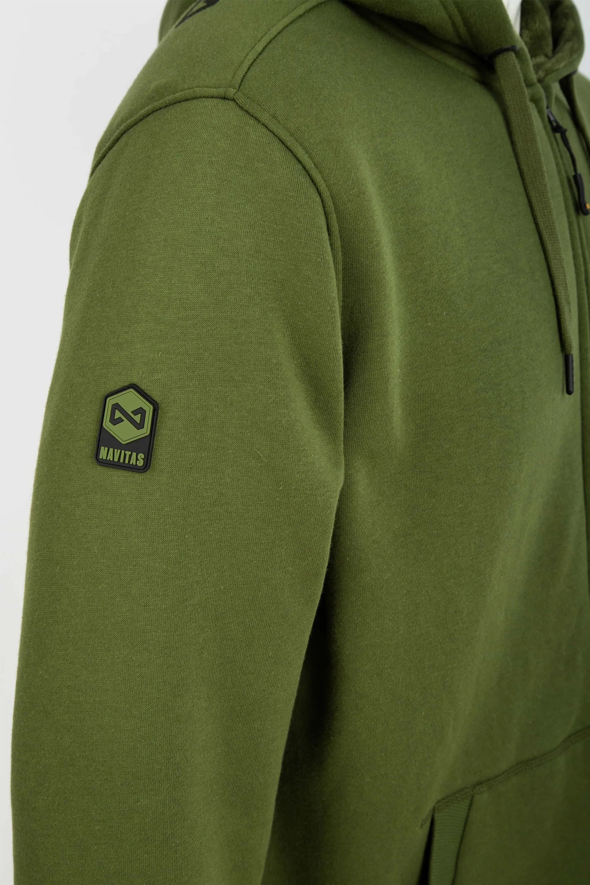 Navitas Sherpa Zip Hoody Green