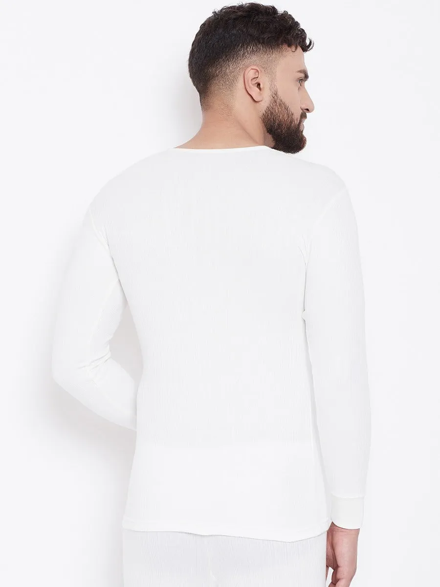 Neva Velveti Round Neck Full Sleeves Warmer/Thermal Upper for Men