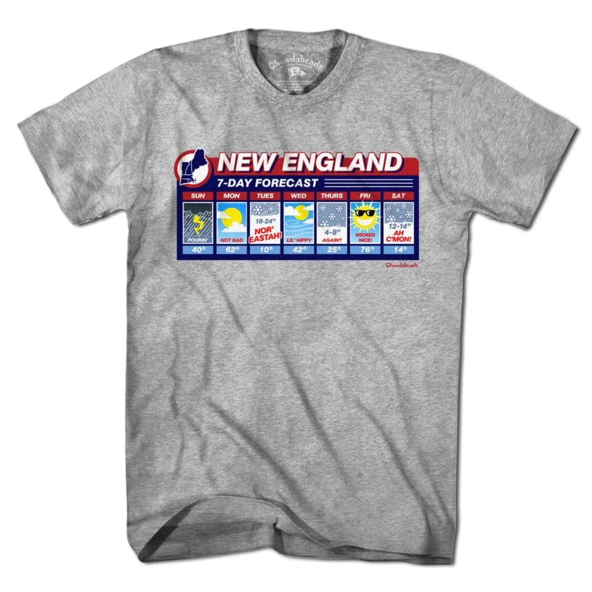 New England Weather T-Shirt