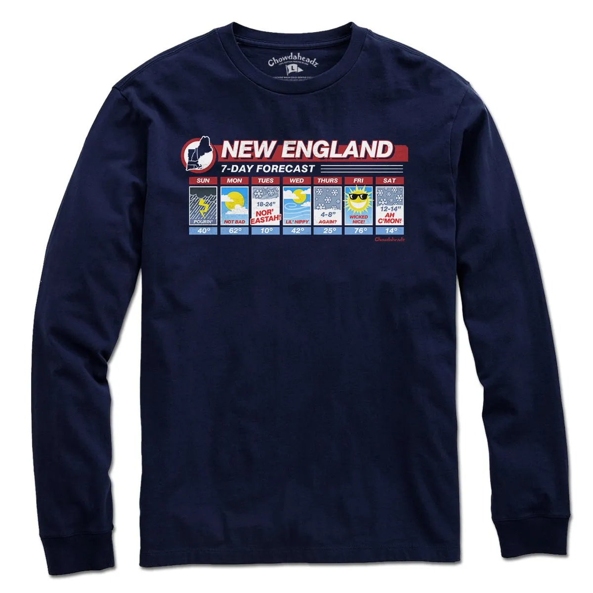 New England Weather T-Shirt