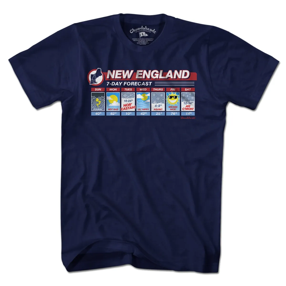 New England Weather T-Shirt
