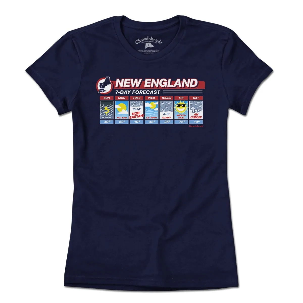 New England Weather T-Shirt