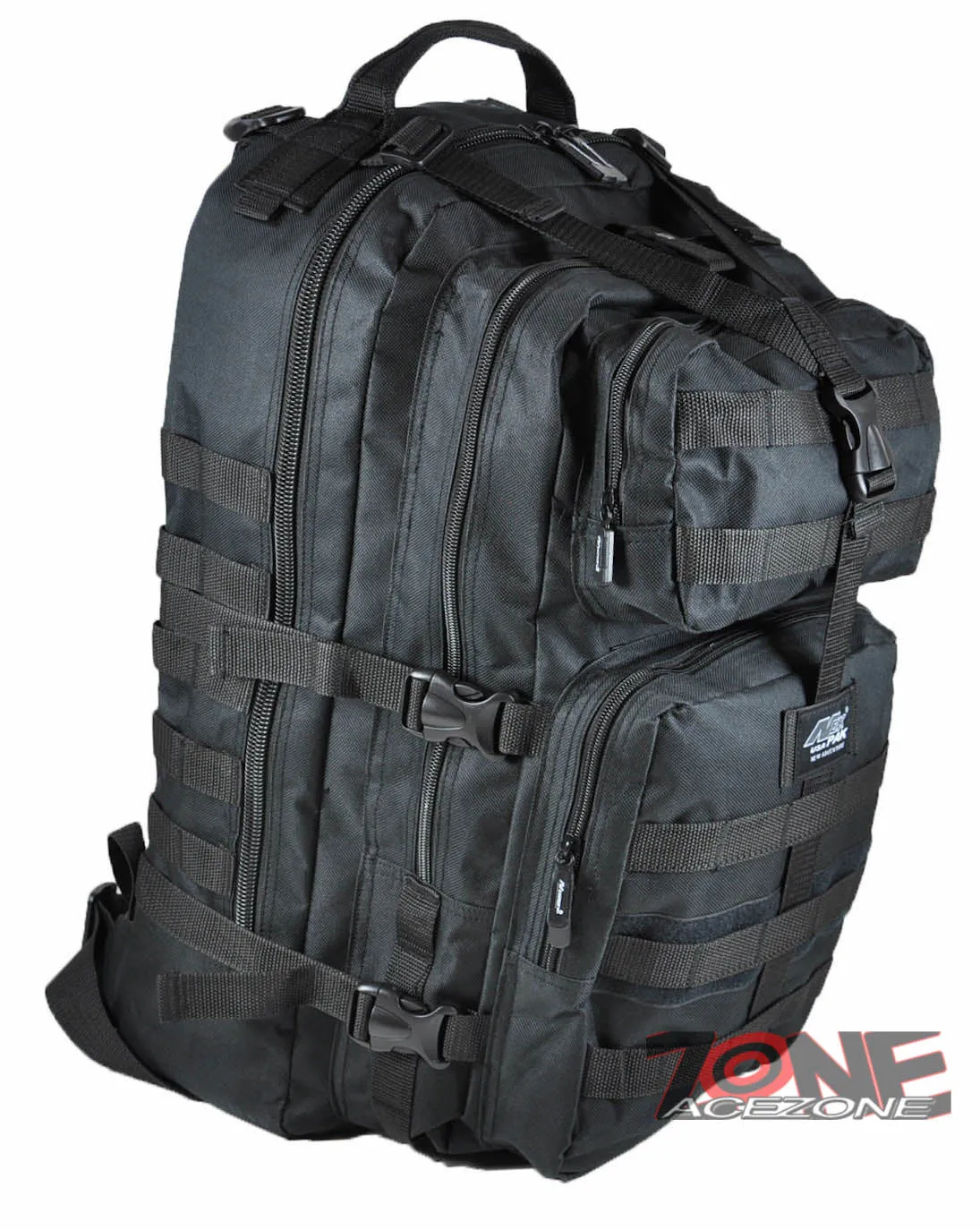 Nexpak USA Backpack LARGE Tactical Assault Hunting Camping Outdoor ML121 BLACK