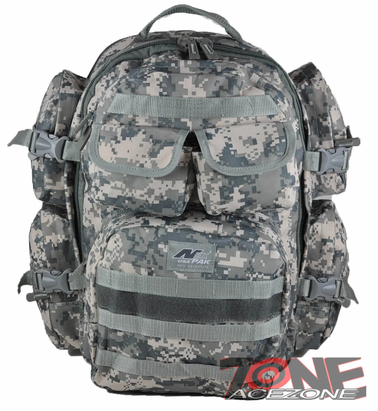 Nexpak USA Backpack Tactical 18.5” EXPANDIBLE Hunting Outdoor OP820 ACU CAMO