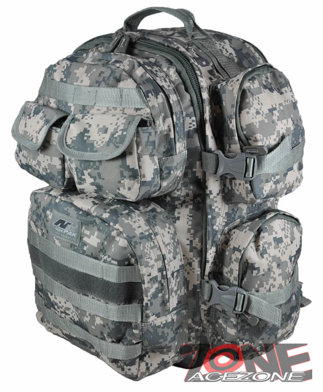 Nexpak USA Backpack Tactical 18.5” EXPANDIBLE Hunting Outdoor OP820 ACU CAMO