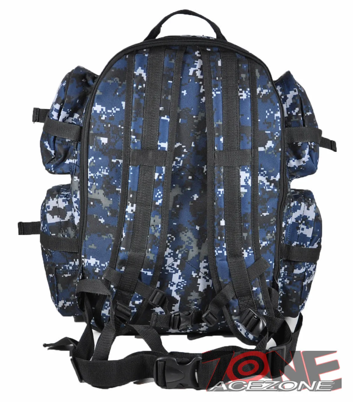 Nexpak USA Backpack Tactical 18.5” EXPANDIBLE Outdoor OP820 NAVY DIGITAL CAMO