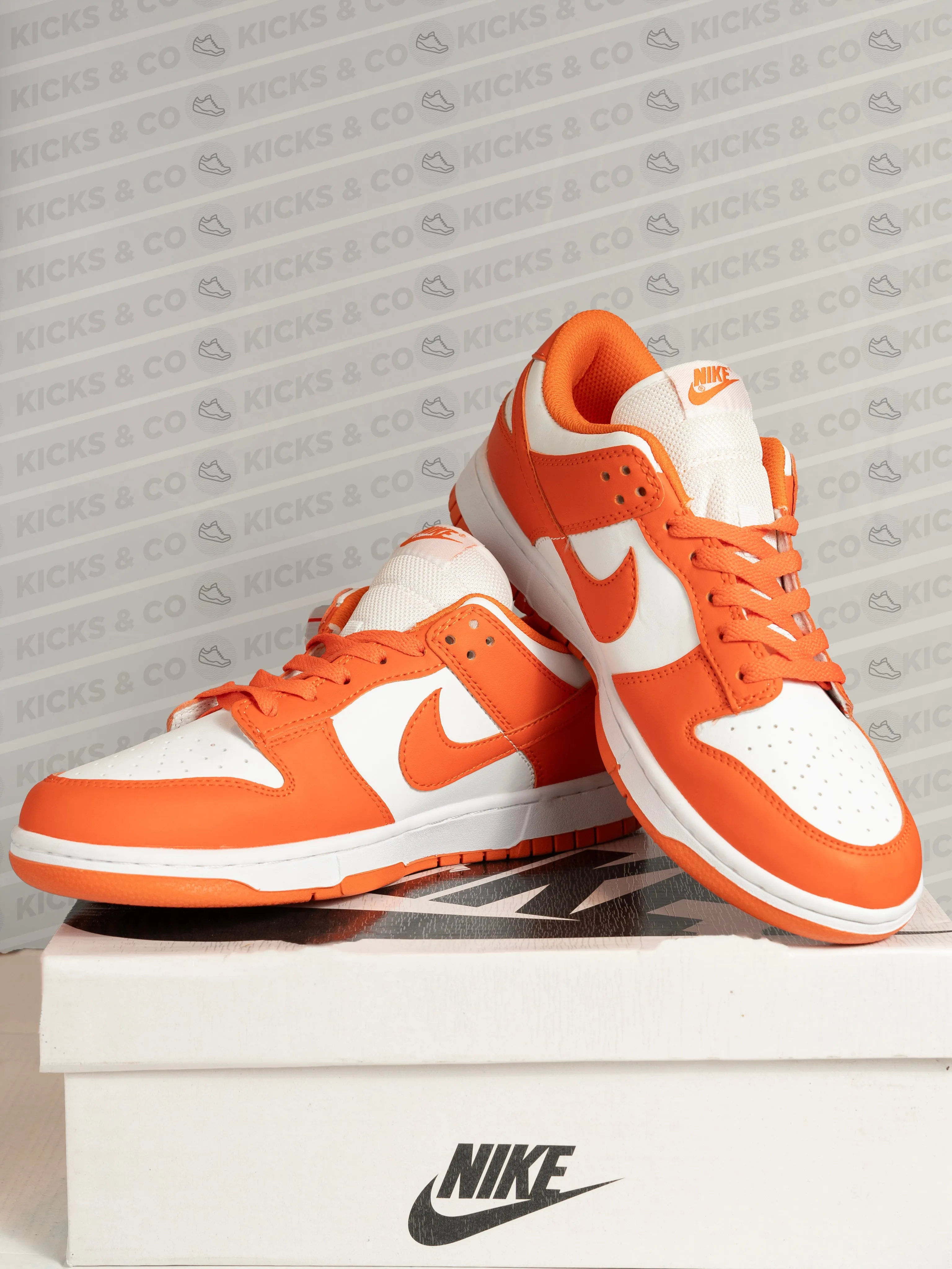 Nike First Copy Shoes- Dunk low orange