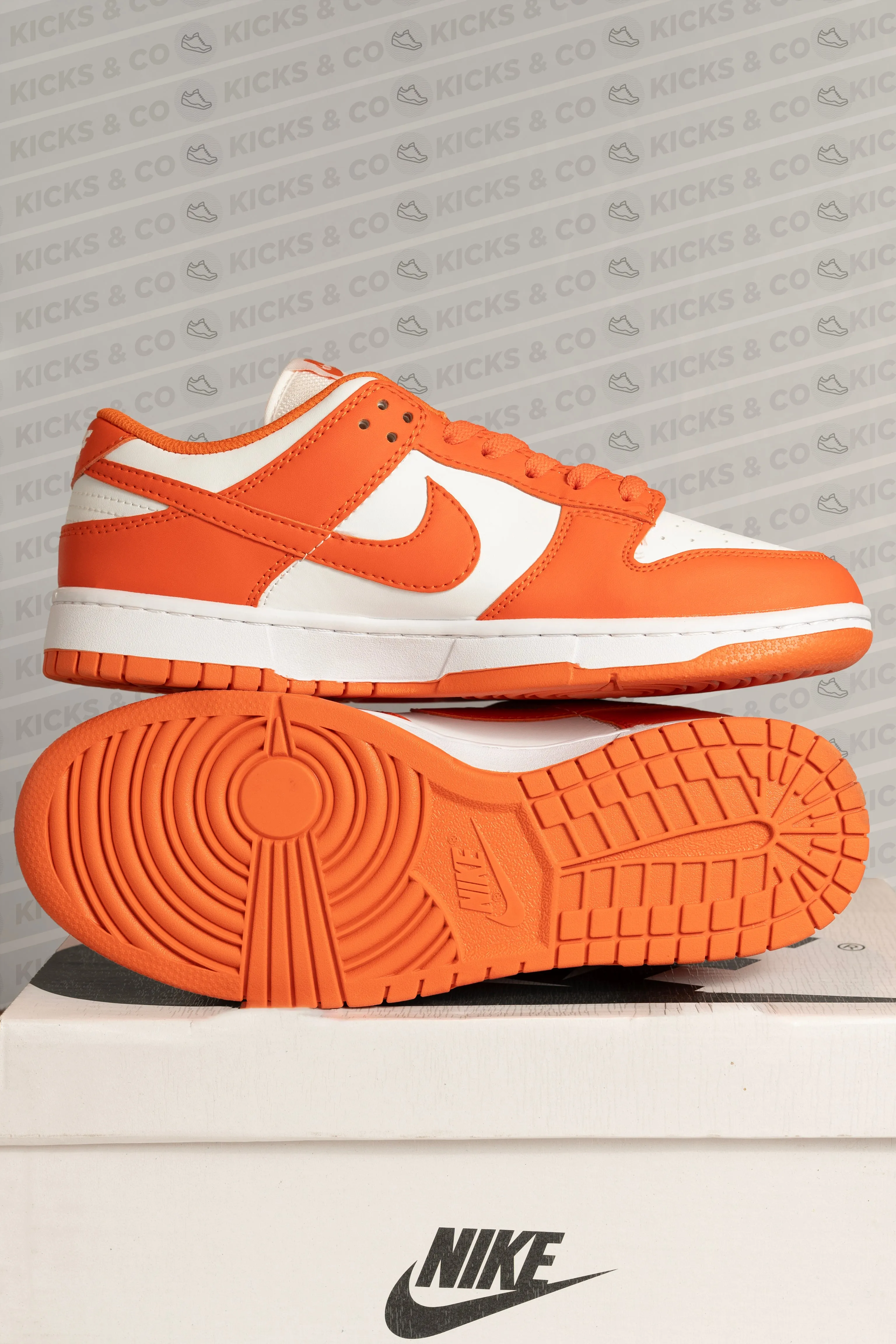 Nike First Copy Shoes- Dunk low orange