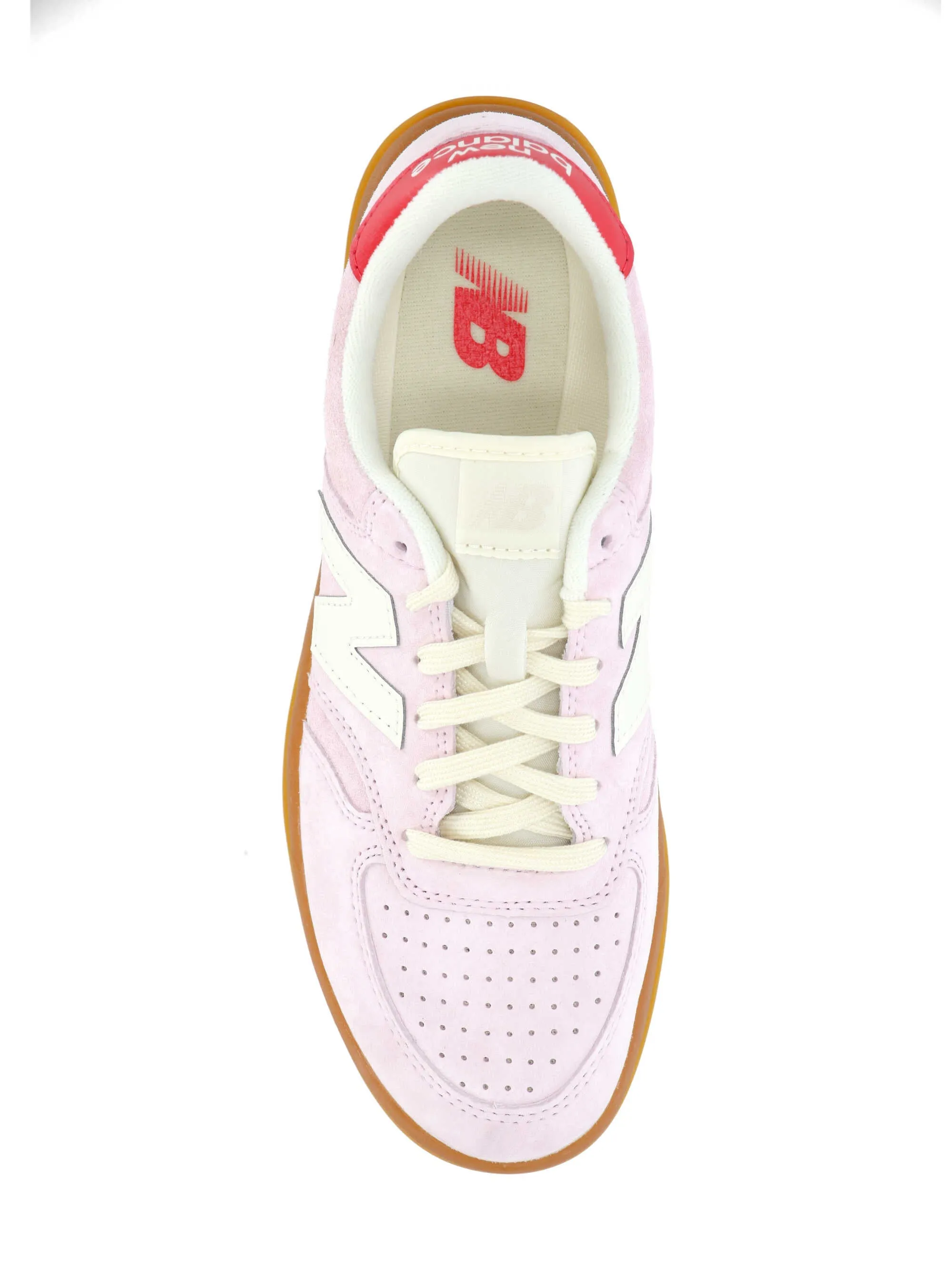 Ny balans T500 rosa röda sneakers