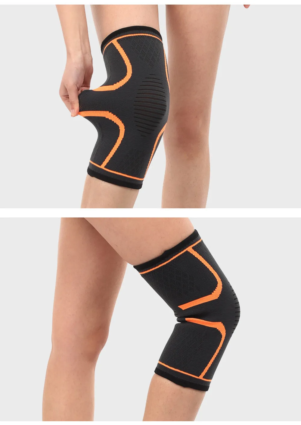 Nylon Compression Knee Support Brace For Joint Pain & Arthritis Relief