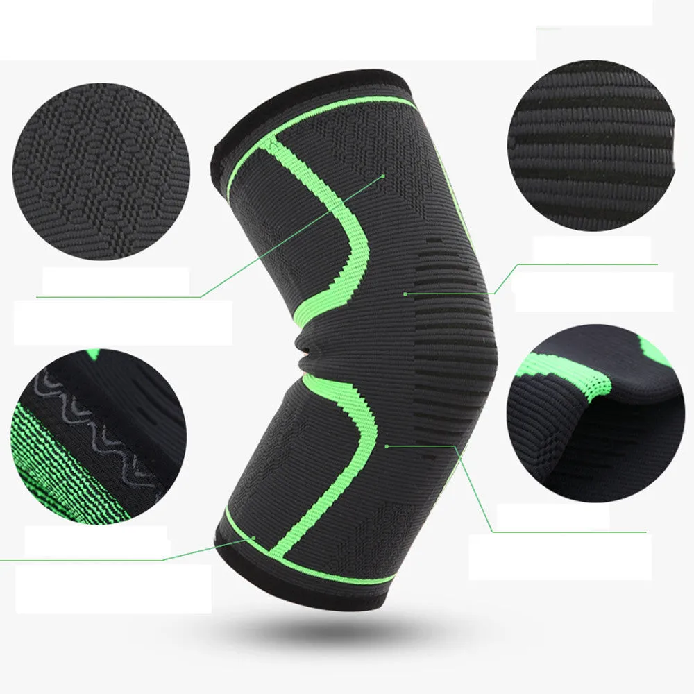 Nylon Compression Knee Support Brace For Joint Pain & Arthritis Relief