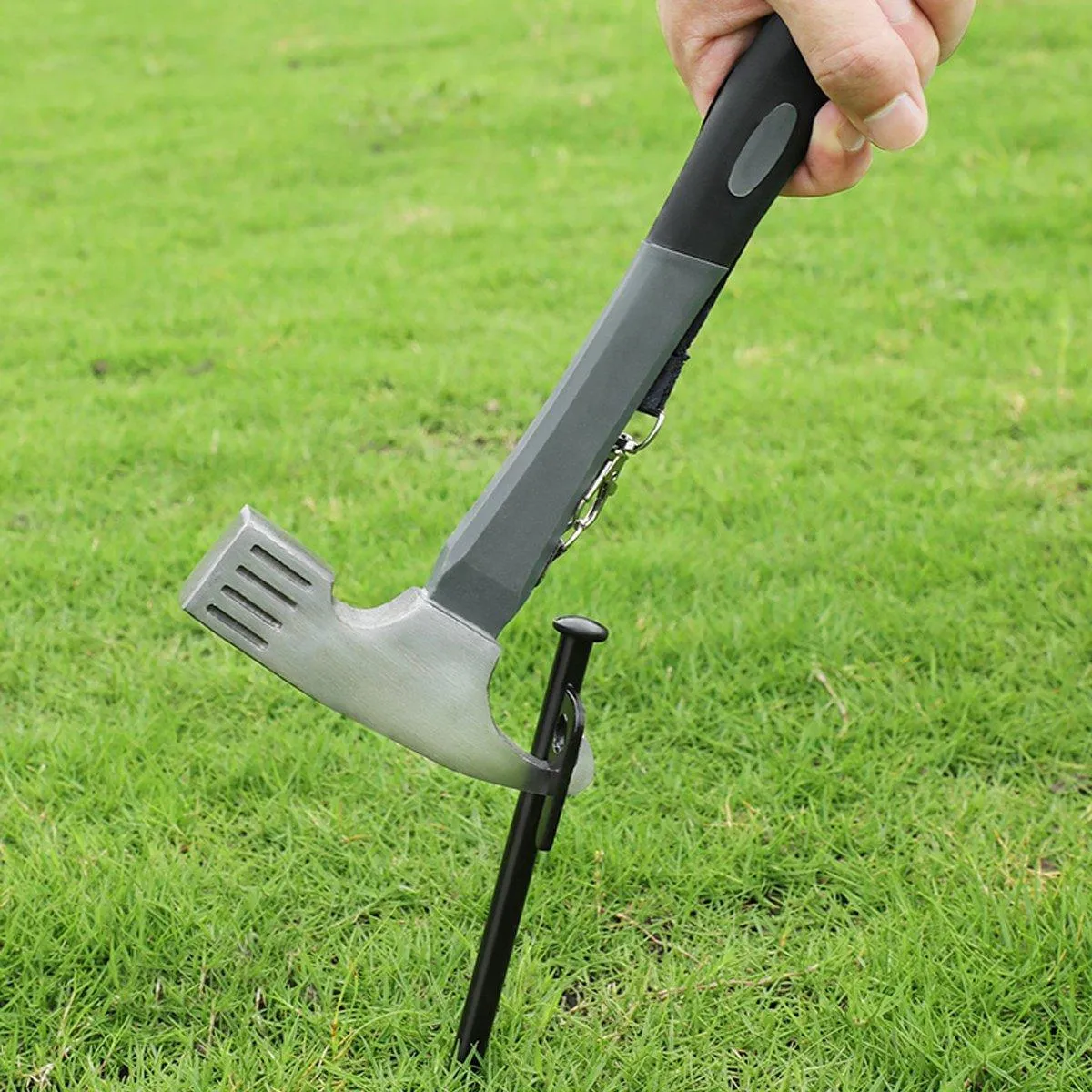 Outdoor Camping Hammer Tent Stake Puller Ground Hammer Heavy Duty Camping Tool