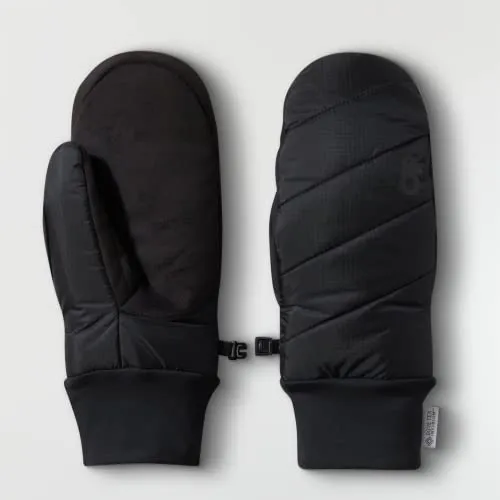 Outdoor Research Phosphor Down Mitts – Water Resistant & Breathable 2-Layer Gore Windstopper Fabric, Warm Winter Mittens